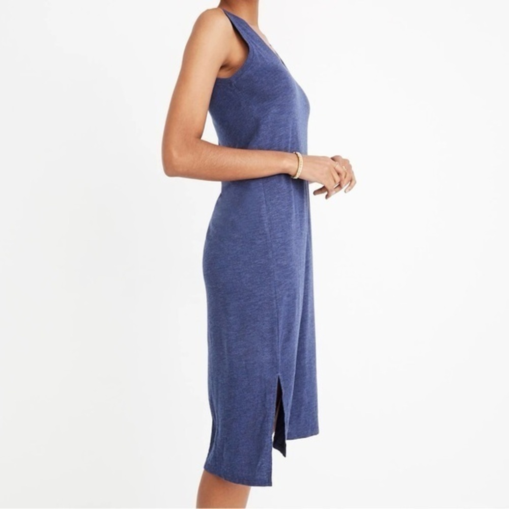 Madewell Blue Sleeveless Dress